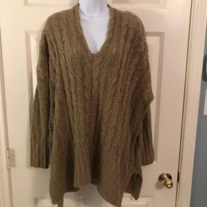 One the Land oversized boyfriend sweater